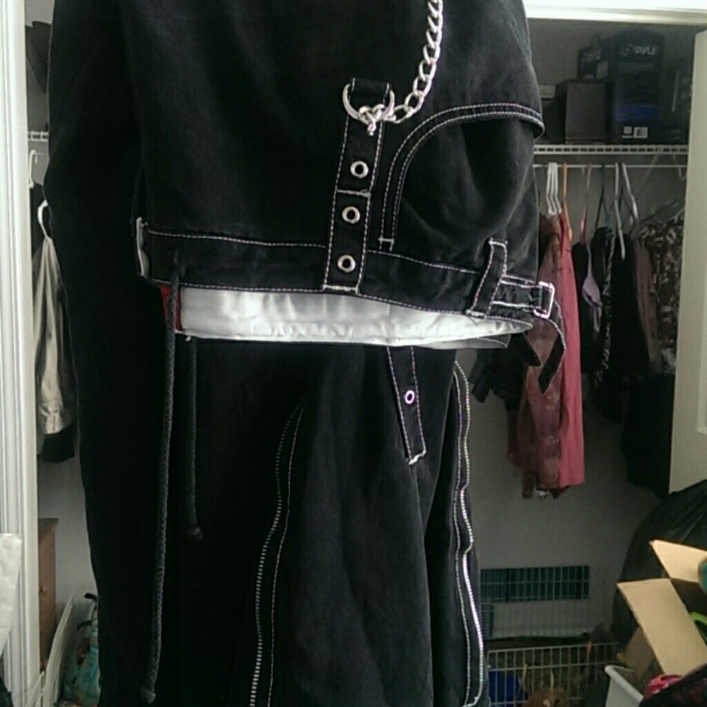 Tripp Skater/Punk Black D-Chained Pants